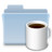 Coffee Folder Badged Icon